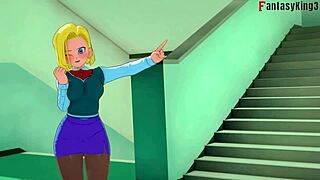 DRAGON BALL ZEX CHAPTER 2 ANDROID 18 AND VIDEL WANT TO FUCK GOHAN FULL MOVIE