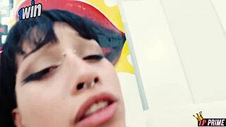 Novinha Magrinha Fazendo Anal Gape Amber Kai Lp Produ��es