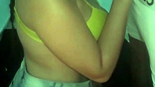 Lovely teen gives a stunning blowjob and gets cummed on