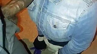 Tranny named red sucking my dick part 1