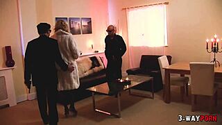 Blonde Carly Parker In Intense FMM Threesome, Big Tits And Facial