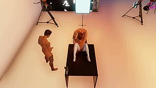 Fionahmueller's wild game leads to intense assfucking and creampie