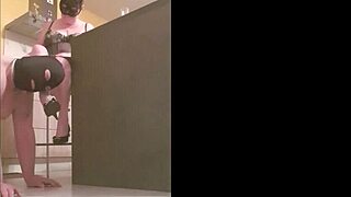 Watch mistress dominate her slave in femdom bdsm session?