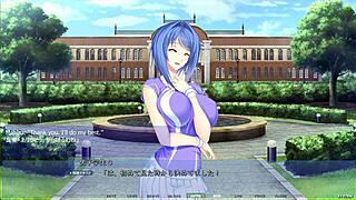 Mahiru, are you masturbating in the garden with big ass?