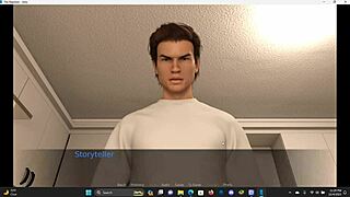 Teen Amy does early Christmas porn with huge tits and monster cock, squirting in 3d game