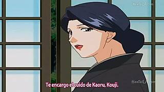 Spanish subtitles for Hentai 00015's captivating fourth cap