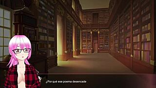 lin la dragona de hielo mirror 05 in 3d cartoon anime