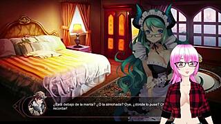 lin la dragona de hielo mirror 05 in 3d cartoon anime