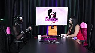 Ramona explains bsdm safety in sheer red 😊