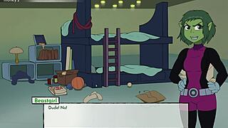 Emotional Release In 18Titans Part 3, Cumming On Starfire's Ass With Passion