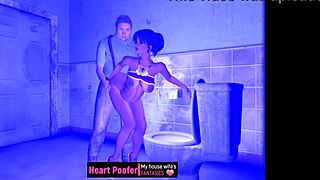 A cartoon character pays the rent and utilities