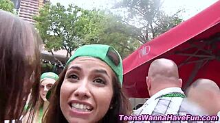 Amateur Teen 18+ Ass Jizzed