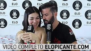 Beluchi Gucci flaunts her natural tits in the spicy hot room for all to see.