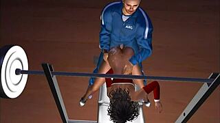 Groped Hard at the Inclined Bench Session