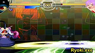 Kuromaru Fights Lilith In Hentai Sex Battle