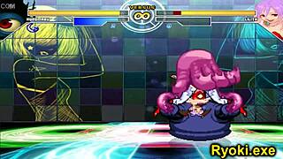 Kuromaru Fights Lilith In Hentai Sex Battle