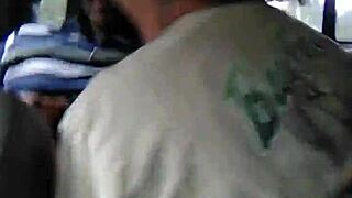 sucking big black cock before work