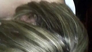 Submissive girl sucks on a big cock and gets humiliated