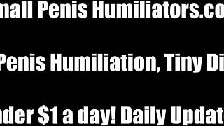 In this POV, you realize you have the smallest cock on earth