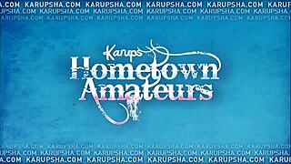 sabrina rey enjoys anal dildo play solo