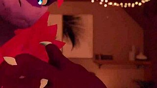 妈妈在毛茸茸的ASMR VRChat幻想中支配你