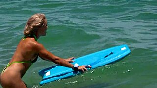 This petite blonde teen got pounded by a huge cock