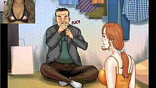 My aunt's erotic chapter in anime hentai