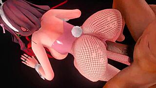 nezuko from anime hentai is so captivating in this scene