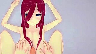 Miku and itsuki nakano having intense sex