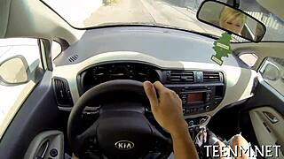 teen dani crave wild blowjob