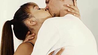 5kteens star Ginebra spreads wide for massive Spanish cock in action