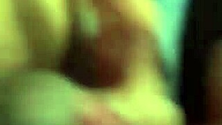 Brunette slut sucks everything and swallows the cum