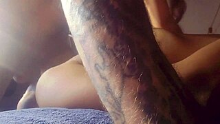 Watch this sexy shemale get her pussy fingered and fucked anally by a big cock
