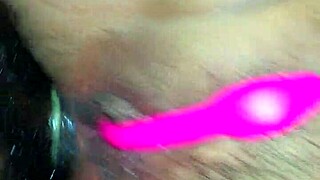 he sticks it in my ass while vibrator's in my pussy?