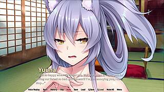 tails and titties hotspring ep1 - getting washed by 4 catwomen