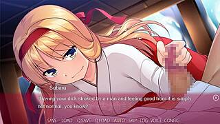 Trap Legend Subaru In Handjob Cumshot Scene