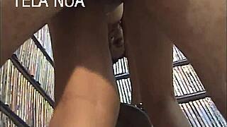 feel passion as teen sucks endowed guy in porn store