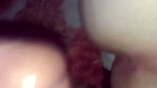 Pink touch in gay anal sex scene