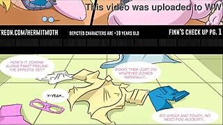 看泡泡糖公主科学实验用大屌干芬