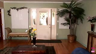 I, as a blonde, enter the bdsm mansion and suck cocks through the glory hole