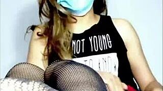 Watch the teen give a footjob in Pie 2