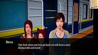 i'm exploring my new family in this 3d game