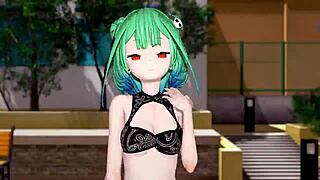 hololive露西亚超短裙3D MMD