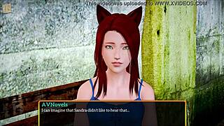 i explore my new family in this erotic cartoon game part 435