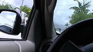 Chrissy Saunders gives dirty blowjob and gets fucked in POV