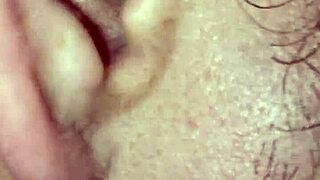 Latina amateur uses big dildo on her big ass