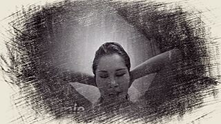 i watched this asian slut do sloppy deepthroat with saliva and gagging in pov, it was so choking fetish