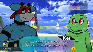 Oh so hero gay hentai game pornplay ep 8 endless cumshot footjob on beach with furry anal creampie sucking.