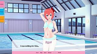 Doki Doki Literature Club hentai footjob