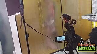 Brazil’s Biggest Tits Shine in Steamy Shower Scene